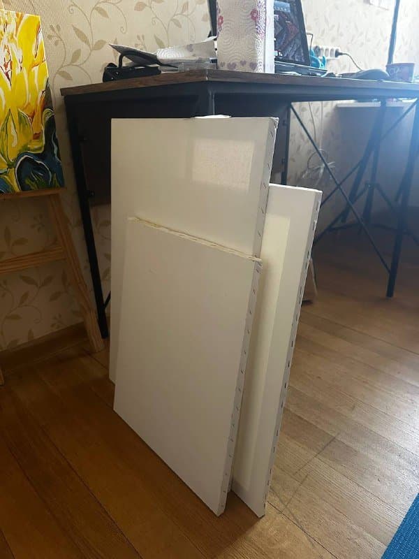 Холсты 60х60, 50х70, 39х49