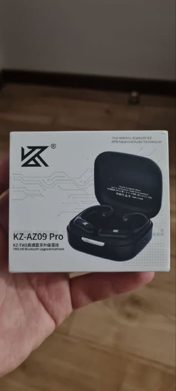 TWS ΠΌΠΎΠ΄ΡΠ»Ρ Π΄Π»Ρ Π½Π°ΡΡΠ½ΠΈΠΊΠΎΠ² KZ-AZ09 pro, ΠΏΠ΅ΡΠ΅Ρ
ΠΎΠ΄Π½ΠΈΠΊΠΈ MMCX ΠΈ 0.78 mm 2-pin