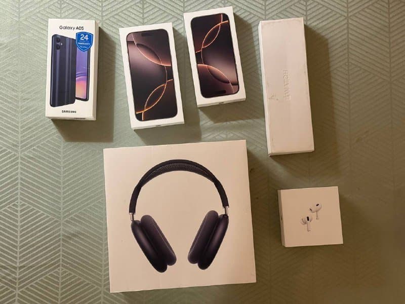 ΠΠΎΡΠΎΠ±ΠΊΠΈ iPhone 16 pro, iPhone 16 pro max, AirPods Pro 2, AirPods Max, Samsung a06, Apple Watch series 9