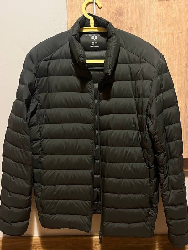 Π’Π΅ΠΌΠ½ΠΎ-Π·Π΅Π»Π΅Π½ΡΠΉ ΠΏΡΡ
ΠΎΠ²ΠΈΠΊ Uniqlo ΡΠ°Π·ΠΌΠ΅Ρ Π ΠΌΡΠΆΡΠΊΠΎΠΉ