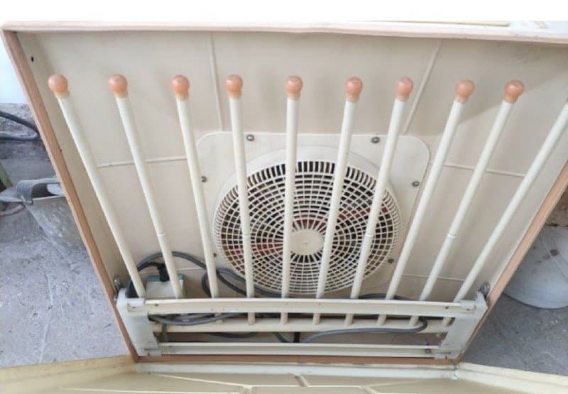 Электро сушилка для белья обогреватель настенная