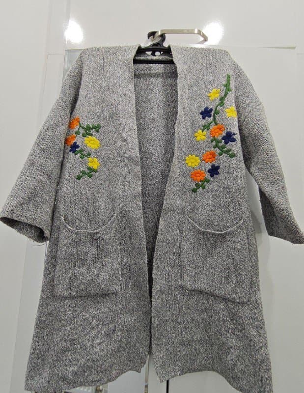 Теплый кардиган размер S-M