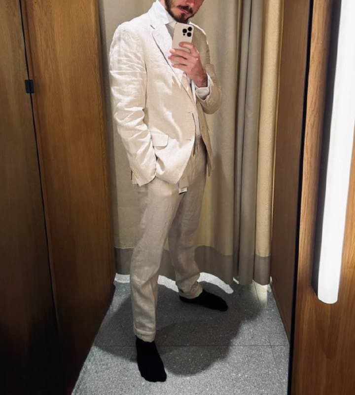 ΠΡΠΆΡΠΊΠΎΠΉ Π»ΡΠ½ΡΠ½ΠΎΠΉ ΠΊΠΎΡΡΡΠΌ Zara, ΡΡΠ±Π°ΡΠΊΠ°, Π±ΡΡΠΊΠΈ, ΠΏΠΈΠ΄ΠΆΠ°ΠΊ