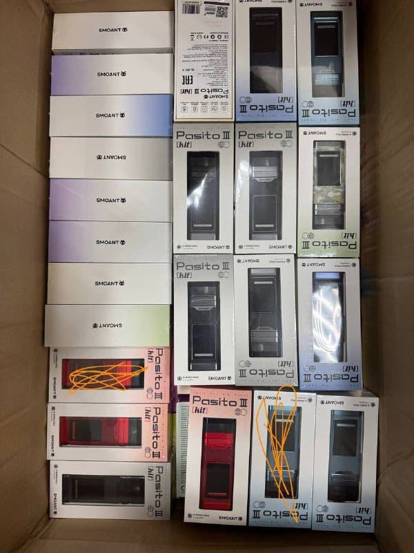 Электронные вейпы Pasito 3, Aegis, XROS 5 и др.