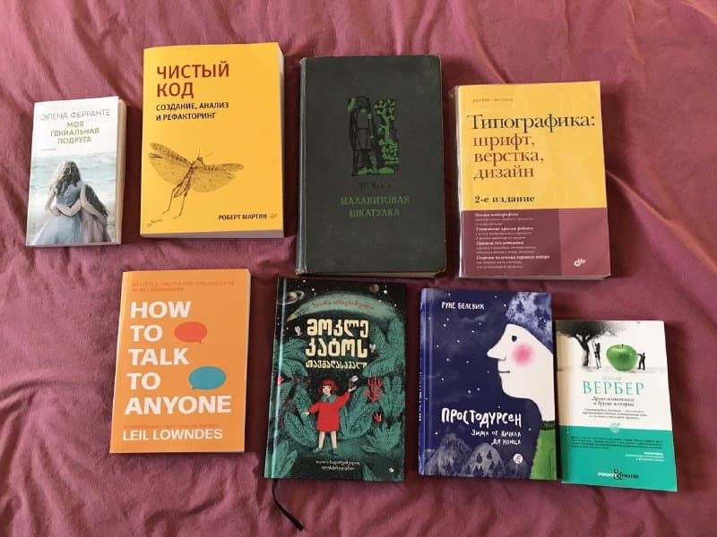 ΠΠ½ΠΈΠ³ΠΈ: ΠΡΠΎΡΡΠΎΠ΄ΡΡΡΠ΅Π½, ΠΠΎΡ Π³Π΅Π½ΠΈΠ°Π»ΡΠ½Π°Ρ ΠΏΠΎΠ΄ΡΡΠ³Π°, ΠΠ°Π»Π°Ρ
ΠΈΡΠΎΠ²Π°Ρ ΡΠΊΠ°ΡΡΠ»ΠΊΠ°, ΠΡΠ΅Π²ΠΎ Π²ΠΎΠ·ΠΌΠΎΠΆΠ½ΠΎΠ³ΠΎ, Π’ΠΈΠΏΠΎΠ³ΡΠ°ΡΠΈΠΊΠ°, Π§ΠΈΡΡΡΠΉ ΠΊΠΎΠ΄, Π‘ΠΊΠ°Π·ΠΊΠ°, How to talk to anyone